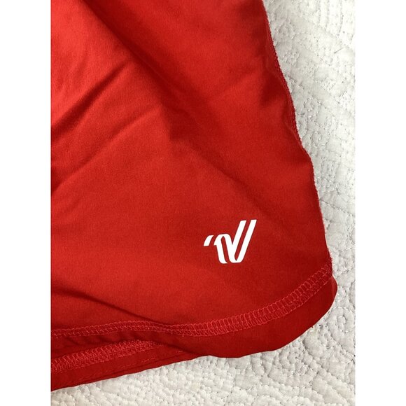 Varsity Cheer Red Athletic Shorts Womens Small Polyester/Spandex Blend*EUC - Picture 2 of 5